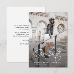 Abschluss 2025 Ankündigung von Foto