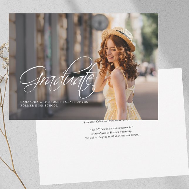 Abschluss 2025 Foto Ankündigung (Graduation 2025 Photo Announcement)