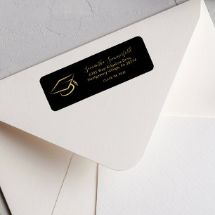 Abschluss 2025 Graduate Cap Custom Rücksendeadress