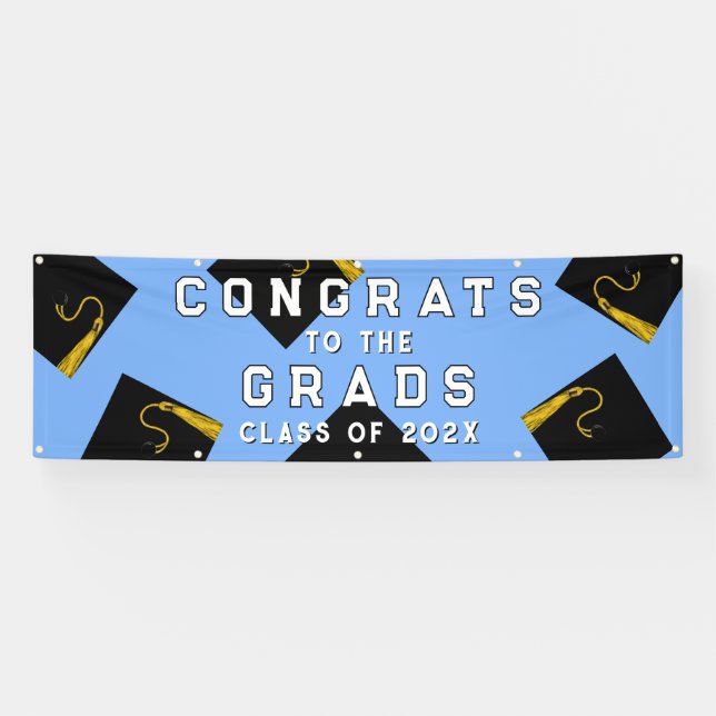 Abschluss 2025 Light Blue Banner (Horizontal)