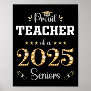 Abschluss 2025 Matching Family Grad Party Proud T Poster