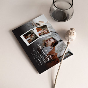 Abschluss 2025 Open House Party Einladungspostkarte