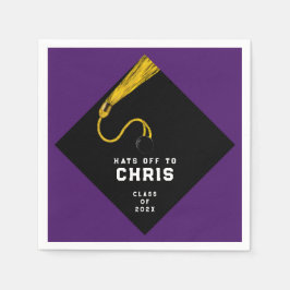 Abschluss 2025 Party Serviette