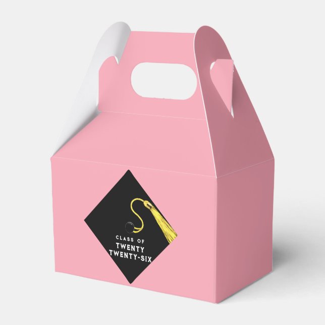 Abschluss 2025 Rosa Geschenkschachtel (Vorderseite)