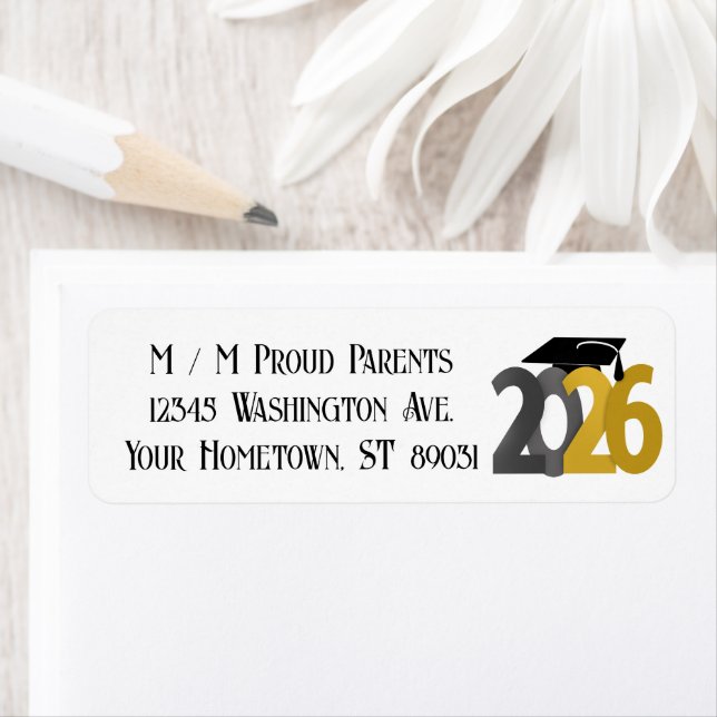 Abschluss 2026: Gold und Grau (Insitu)