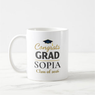 Abschluss 2026 Personalisierte Gratulation Absolve Kaffeetasse