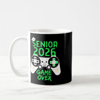 Abschluss 2026 T-Shirt Senior Videospiel Über Schu Kaffeetasse