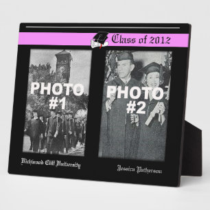 Abschluss 2 Foto Plaque 6 hinzufügen Fotoplatte