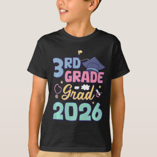 Abschluss 3. Klasse 2026 Stolz auf den Absolventen T-Shirt