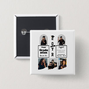Abschluss 5 Foto-Feier Absolventenvorlage Button