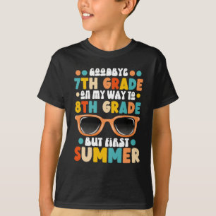 Abschluss 7. bis 8. Klasse, aber erster Sommer T-Shirt