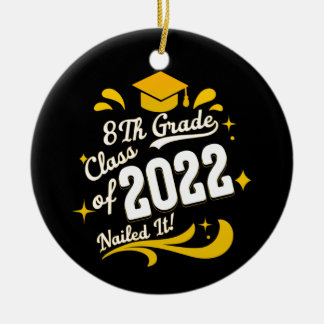Abschluss 8. Klasse 2022 Nails Keramik Ornament