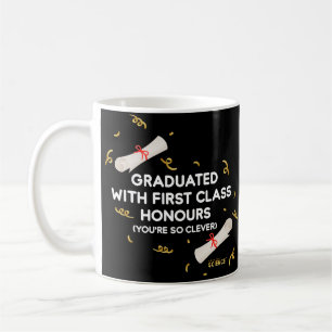 Abschluss: Abschluss mit erstklassigen Auszeichnun Kaffeetasse
