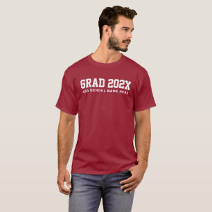 Abschluss Abschlussfeier Hochschule Sport Schrift T-Shirt