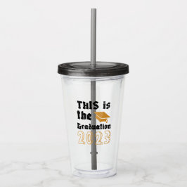 Abschluss Acryltrinkbecher