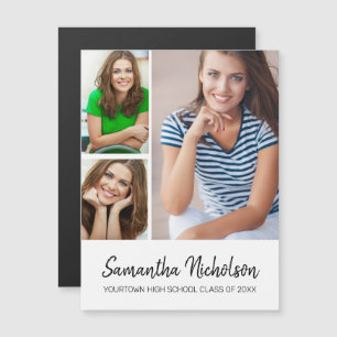 Abschluss Ankündigung Modernes Weiß 3 Foto