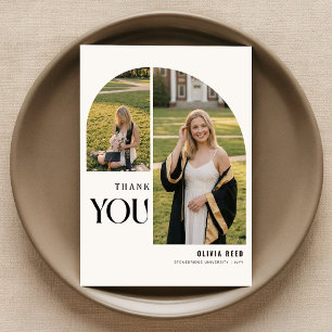 Abschluss Arch Foto Abschlussfeier Danke Postkarte