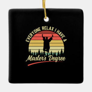 Abschluss Art   Ich habe einen Master-Abschluss Keramikornament