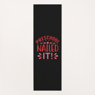 Abschluss Art Preschool Nails Yogamatte
