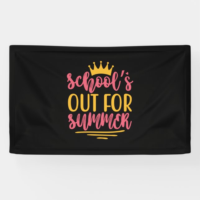 Abschluss Art | Schulabbruch im Sommer Banner (Horizontal)