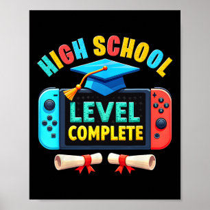 Abschluss auf Abitur-Niveau Cl 2025 Spiel Poster