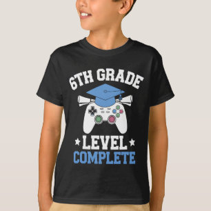 Abschluss auf dem Niveau der 6. Klasse - Gamer Gam T-Shirt