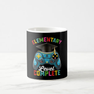 Abschluss auf Grundschulniveau Gaming Gamer Kaffeetasse