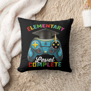 Abschluss auf Grundschulniveau Gaming Gamer Kissen