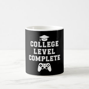 Abschluss auf Hochschulniveau Gamer Gaming Kaffeetasse