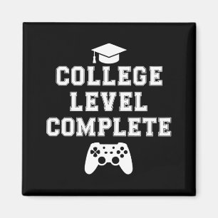 Abschluss auf Hochschulniveau Gamer Gaming Magnet