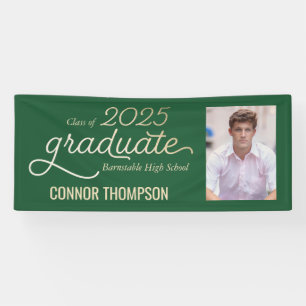 Abschluss-Banner der Klasse 2025 mit Foto Banner