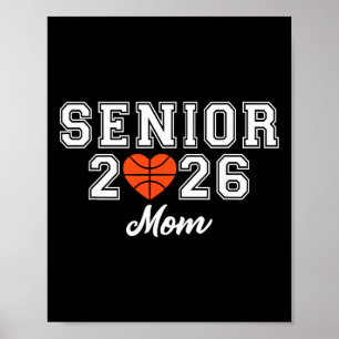 Abschluss Basketball-Mama Cl von 2026 Spieler-Absc Poster