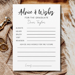 Abschluss-Beratung & Wünsche 2025 Grad Party Signa Feiertagskarte