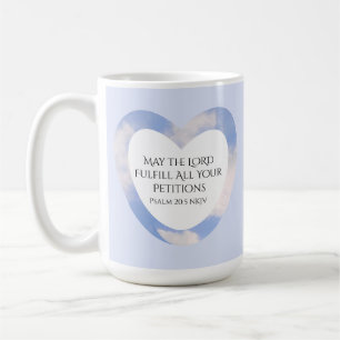 Abschluss Bible Verse Christlich Faith Blue Sky Kaffeetasse