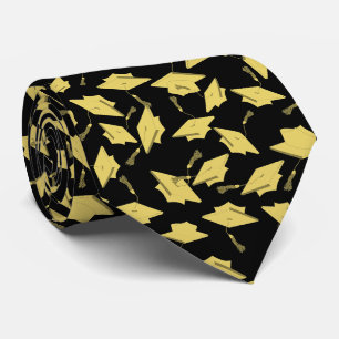 Abschluss Black and Gold Caps in der Luft Krawatte