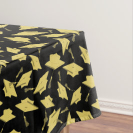 Abschluss Black and Gold Caps in der Luft Tischdecke