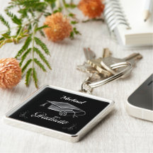 Abschluss Black & Silver, Cap & Diploma