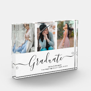 Abschluss-Block für Graduate 3 Fotoblock