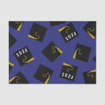 Abschluss Blue Tissue Paper