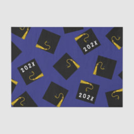 Abschluss Blue Tissue Paper Seidenpapier