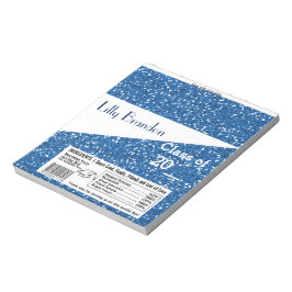 Abschluss Candy Bar Wrapper Gastgeschenk Notizblock