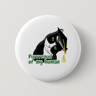 Abschluss Cat Button
