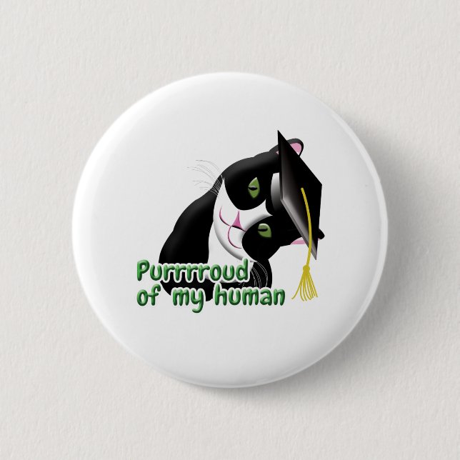 Abschluss Cat Button (Vorderseite)