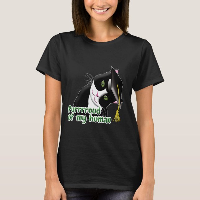 Abschluss Cat T-Shirt (Vorderseite)