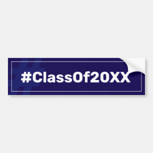 Abschluss Class Hashtag Autoaufkleber