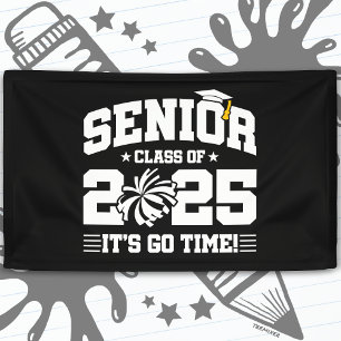 Abschluss Class of 2025 Cheerleader Cheer Senior Banner