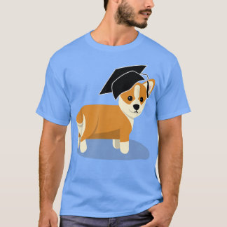 Abschluss Corgi DogGraduate Abschluss T-Shirt