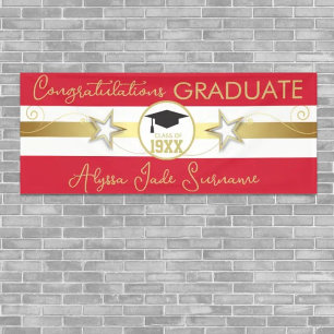 Abschluss! Custom Glückwunschs Grad Party Banner