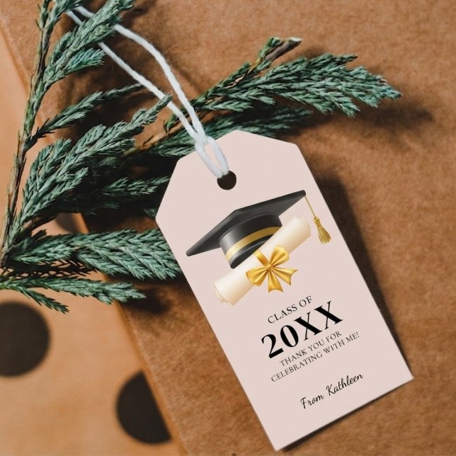 Abschluss Danke Abschlussfeier Geschenk High Schoo Geschenkanhänger (Von Creator hochgeladen)