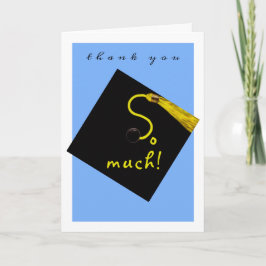 Abschluss Dankeskarte